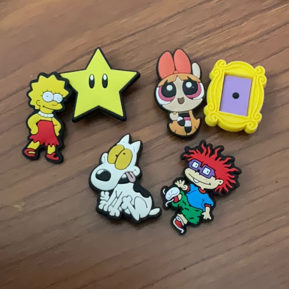 90’s kid nostalgia Crocs charms